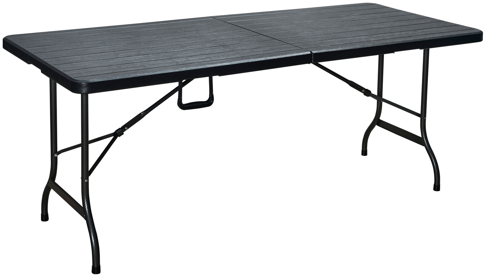 Erro Klaptafel zwart houtlook 180 cm
