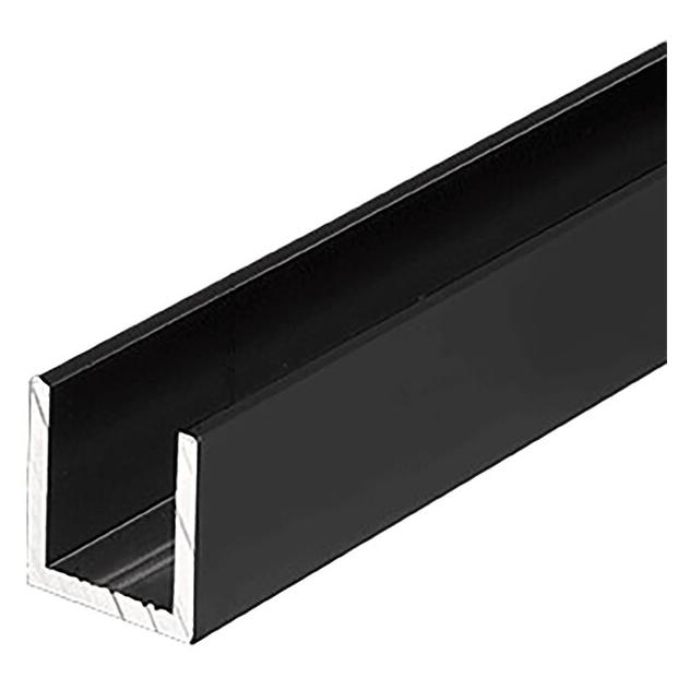 CRL Glasabschluss U-Profile SDCD12 (SDCD12MBL)