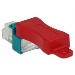 Delock RJ45 LAN Port Schloss 86425 Rot 86425