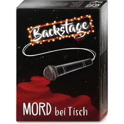 Mord bei Tisch Backstage - Krimidinner (Deutsch, 6 - 8 Spieler)