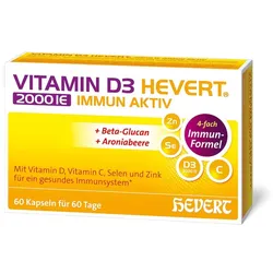 Vitamin D3 Hevert 2000 IE Immun Aktiv