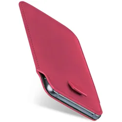 moex Pull Case iPhone XS Max Einsteckhülle Leder Optik