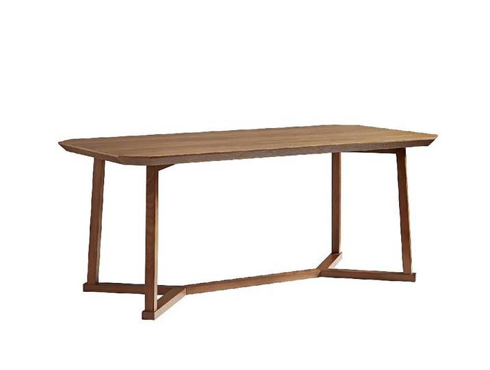 Xlmoebel Esstisch Eleganter Esstisch aus italienischem Holz für modernes Wohnen (Esstisch, 1-St., Esstisch), Hergestellt in Europa