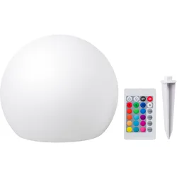 Ubbink MultiBright SolarFloat 30 - Solarbetriebene schwimmende Leuchtkugel H28 x Ø30cm multicolor