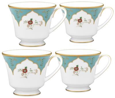 Noritake Lodi's Morning Set of 4 Teacups, 8 oz.