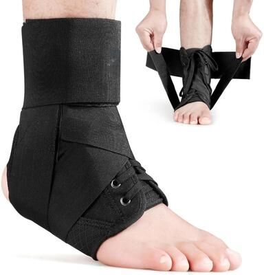 Uplifted Finds Adjustable Lace Up Ankle Support With Flexible Stability s