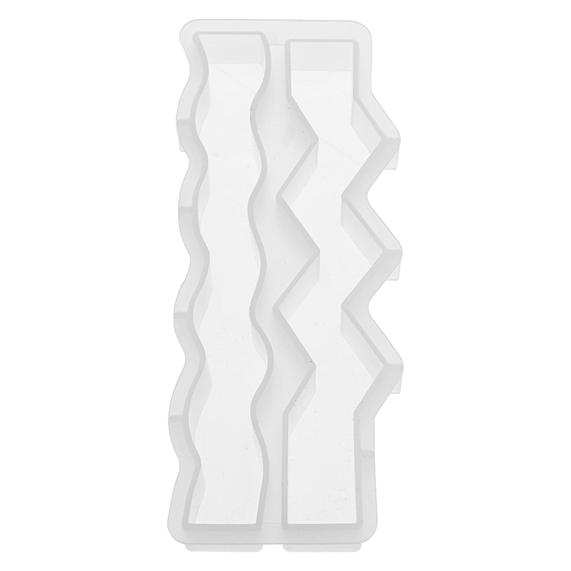 Glorex Kerzengiessform Welle Zickzack 23 x 2.8 x 2.5 cm (23 x 2.80 x 2.50 cm) (69732093)