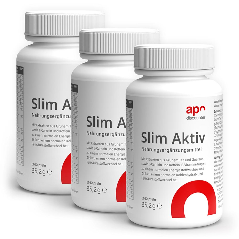 IQ Supplements GmbH Slim Aktiv Stoffwechsel Kapseln von apodiscounter 08102037