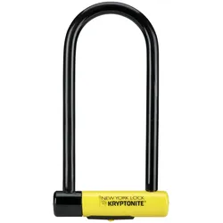 KRYPTONITE Bügelschloss New York LS schwarz/gelb