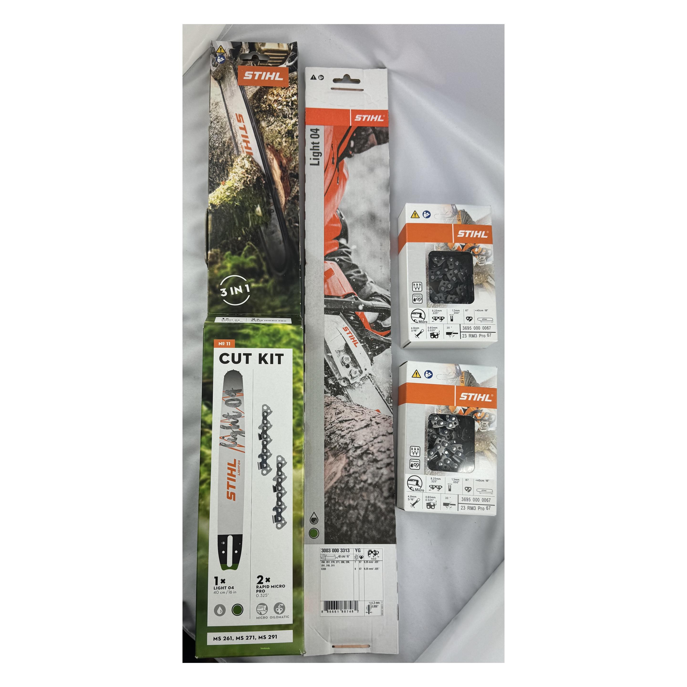 Stihl CUT KIT 11 MS261,MS271,MS291 30030009902, 30030003313 + 36950000067 (Kettensäge) (43434444)