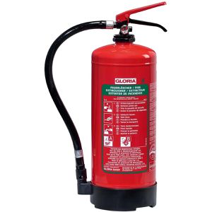 Gloria Feuerlöscher SD 6 E, 6 Liter, Schaumlöscher, 21A, 113B, Manometer, fluorfrei