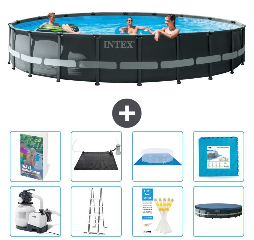 Ultra XTR Pool Rund - 610x122 cm - 7-teilig S621