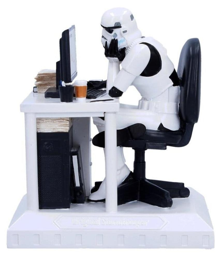 Nemesis Now Stormtrooper Slave to the Wage decoratief figuurtje, Hoogte: 13,7 cm