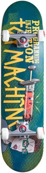Skateboard Komplettboard Toy Machine Programming Injection (8" - Grün)