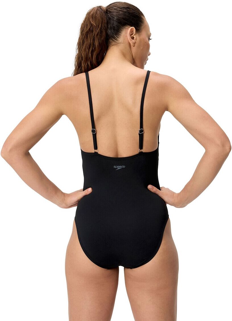 SPEEDO Maillot de bain 1 pièce SOLID V-NECK