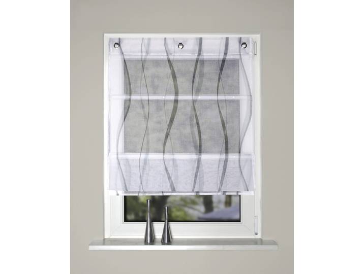 Rouleau magnétique Tudor 100 x 130cm Gris/Gris