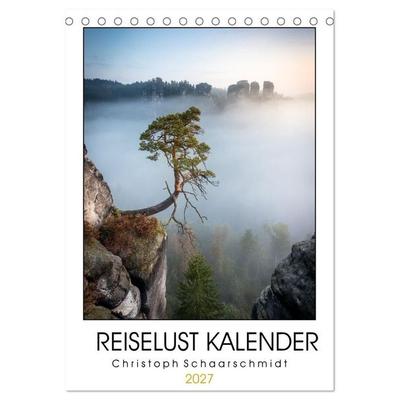 Reiselust Kalender (Tischkalender 2027 DIN A5 hoch), CALVENDO Monatskalender