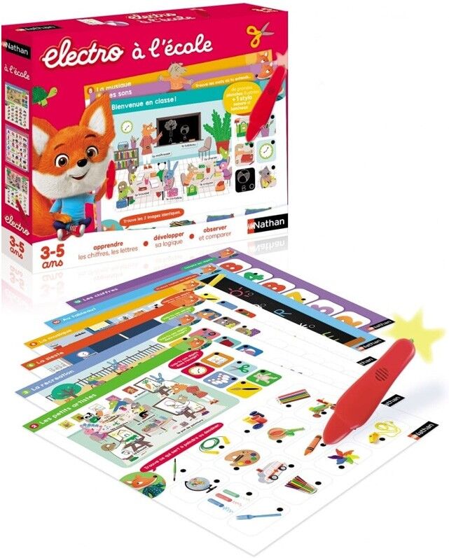 Electro à l'école : Premiers apprentissages - Nathan