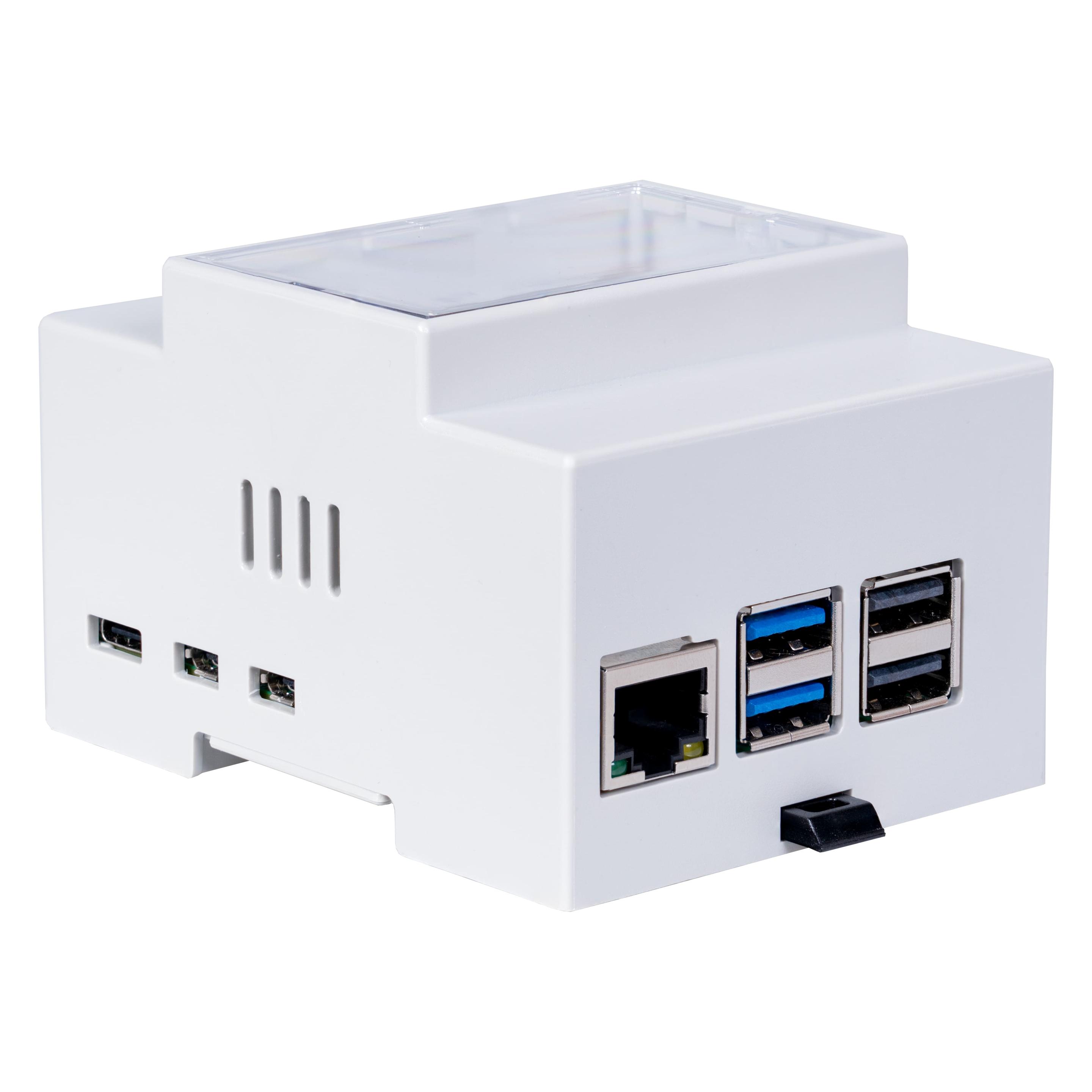 Raspberry Pi Rpi Pi5 Hutschienen Geh Plastik (RB-CASEP5-07)