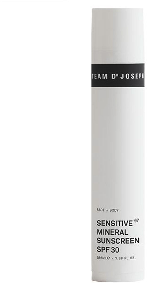100ml TEAM DR JOSEPH Sensitive Mineral Sunscreen SPF 30