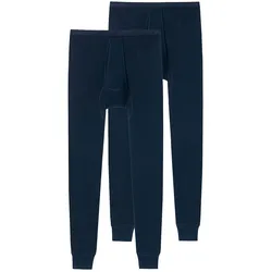 Schiesser Herren Lange Unterhose Original Feinripp 2er Pack