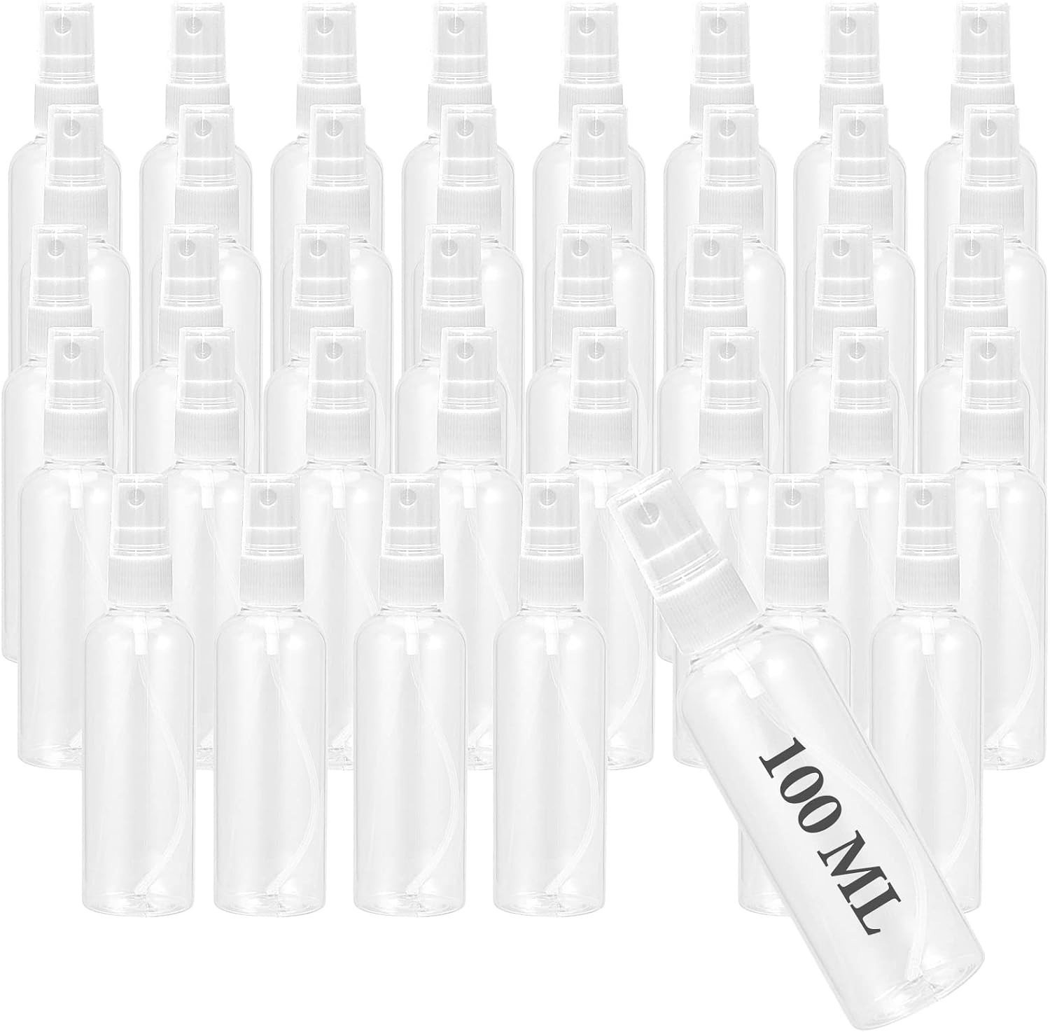 Set van 40 herbruikbare sprayflessen van 100ml voor reizen en cosmetica