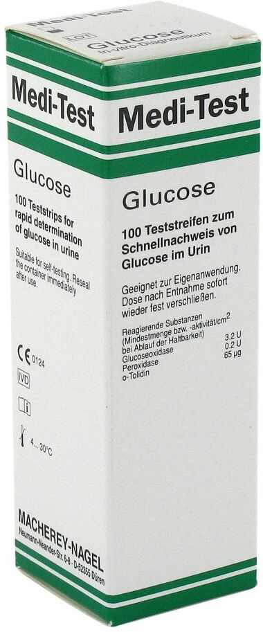 Medi Test Glucose Teststreifen 100stk