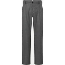 Regular-Fit Wollhose Grau 48
