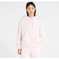 NEW BALANCE Damen Kapuzensweat Sport Essentials French Terry Hoodie, Größe M in Weiß 41507