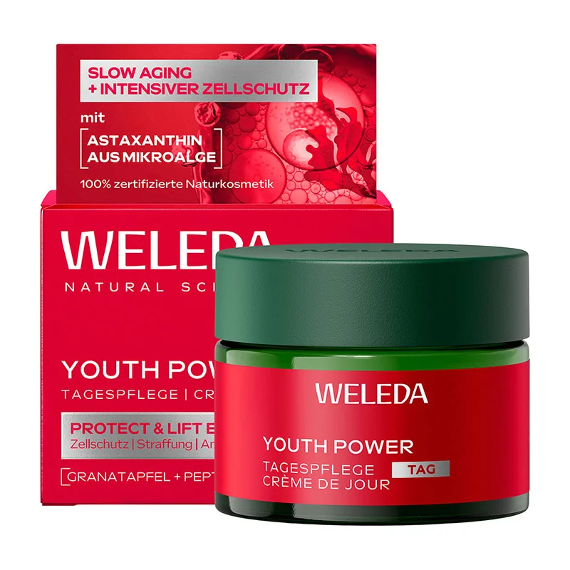 Weleda Youth Power Tagespflege Granatapfel, 40ml 004594DC