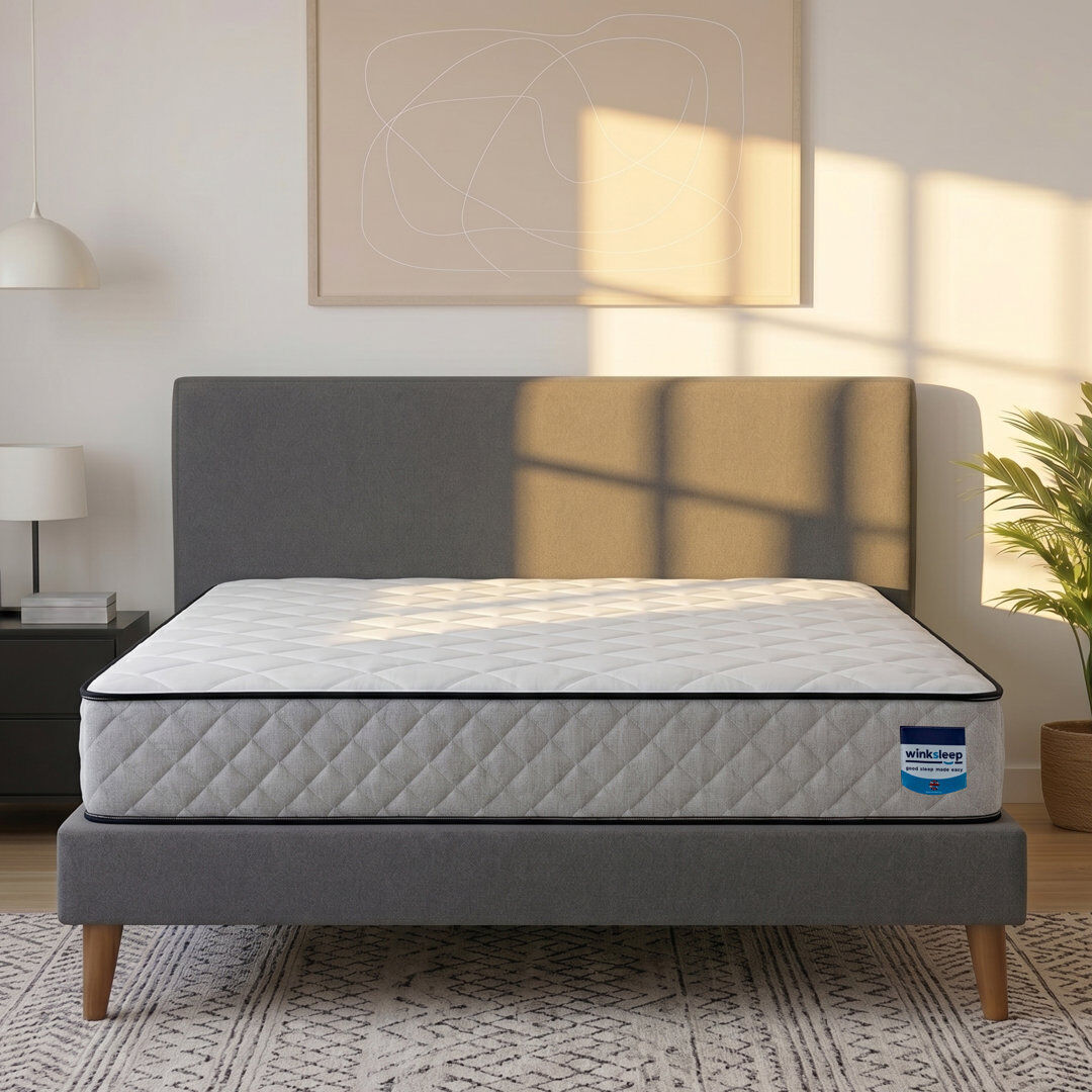 Winksleep Air Feel Orthopedic Mattress – Medium-Firm Memory Foam & Spring Support Small Single (2'6)
