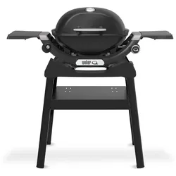Weber Q 1200N Gasgrill mit Seitentischen und Kompakt-Stand