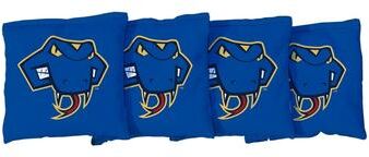 Skip's Garage Saint Marys Rattlers Blue Cornhole Bags