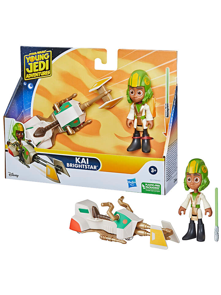 Hasbro Spielset "Kai Brightstar & Speeder Bike" - ab 3 Jahren - onesize