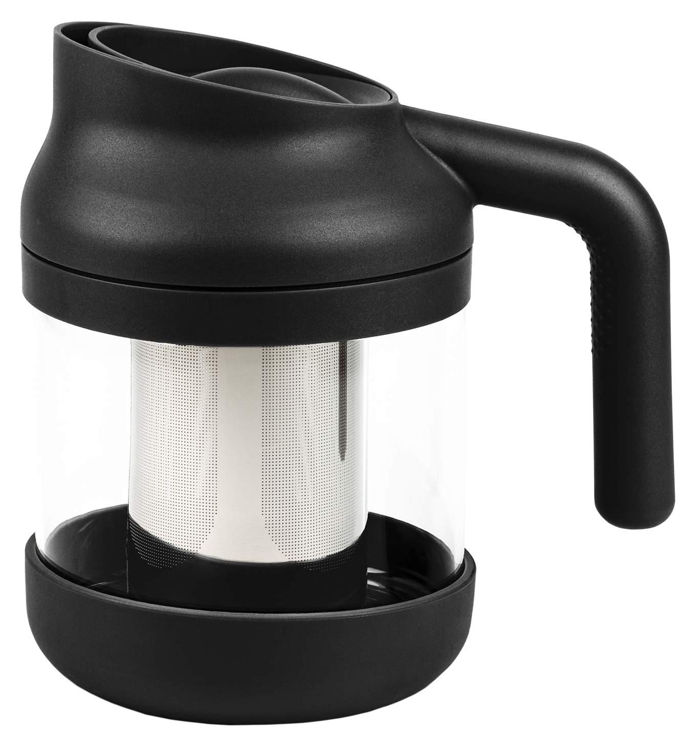 Dripio Koude koffiekan met roestvrijstalen filter, zwart, 850 ml