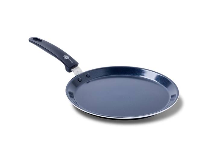 Poêle à crêpe 28 cm aluminium revêtement céramique - noir