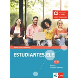 Estudiantes.ELE A1-B1 - Kursbuch mit Audios und Videos, Schulbücher