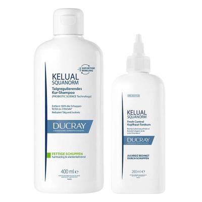 Ducray Kelual Squanorm Anti-Schup.Kopfhaut-Tonikum + Anti-Schuppen 1 St Set
