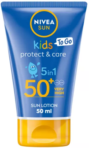 Nivea Sun Kids To Go 5 In 1 Protection Lotion SPF 50+ 50ml