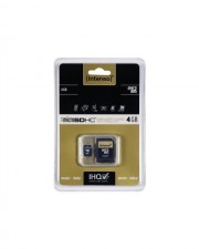 Intenso Flash-Speicherkarte microSDHC/SD-Adapter inbegriffen 4 GB (3403450)