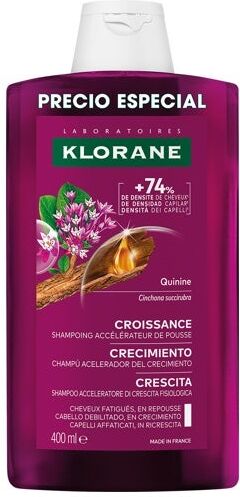 Klorane Champú Acelerador Crecimiento 400ML