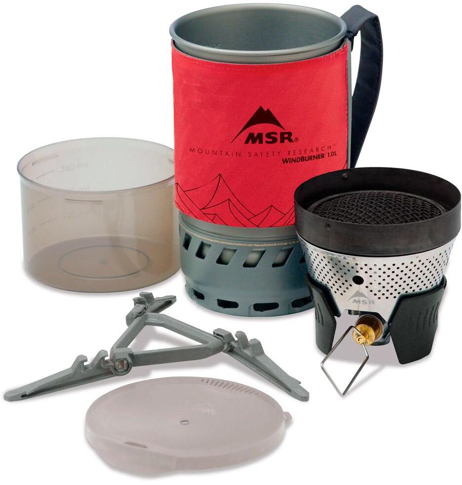MSR  - WindBurner 1.0L Personal Stove System Red - Réchaud