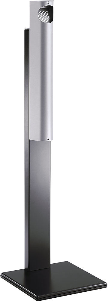 Standascher, Stahlblech, HxBxT 1250 x 310 x 310 mm, silber VAR