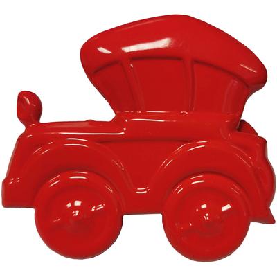 Dekoklammer INDEKO "Auto" Gr. 1, rot, Ø:0,35cm, Kunststoff, Gardinenbefestigungen