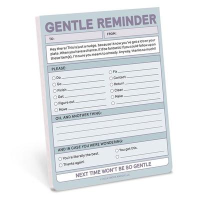 Knock Knock Gentle Reminder Nifty Note (Pastel Version), von Knock Knock, Workman, 978-1-68349-484-3