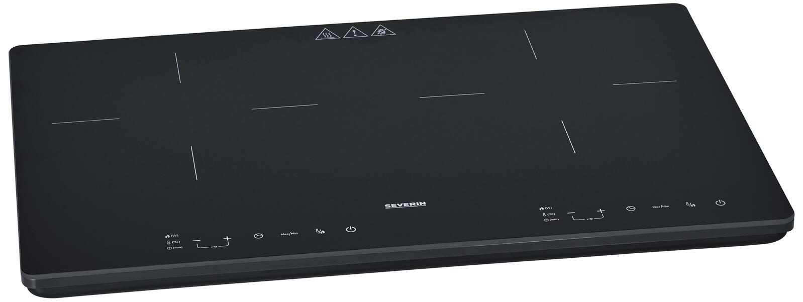 SEVERIN DK 1033 Doppel Induktionskochplatte schwarz