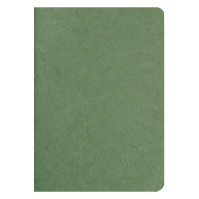 Heft AgeBag A5 Leinen bl 48Bl grün