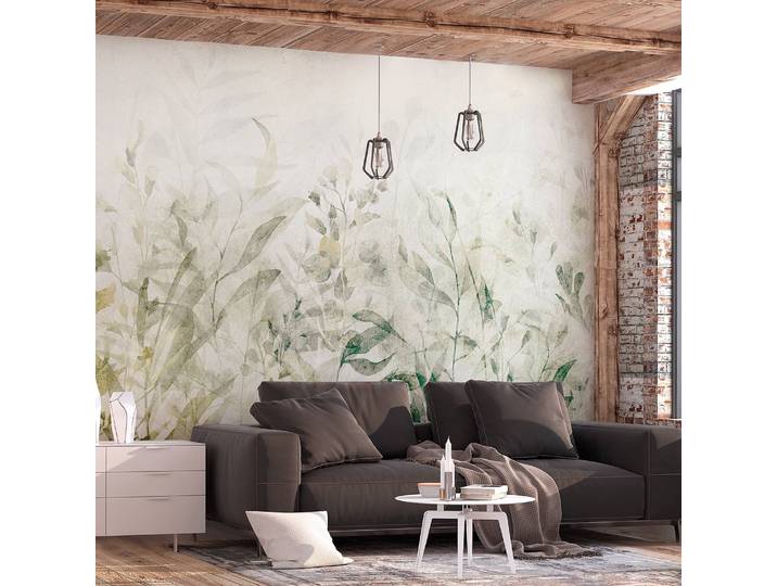Papier peint intissé Holiday Memory 250cm Vert