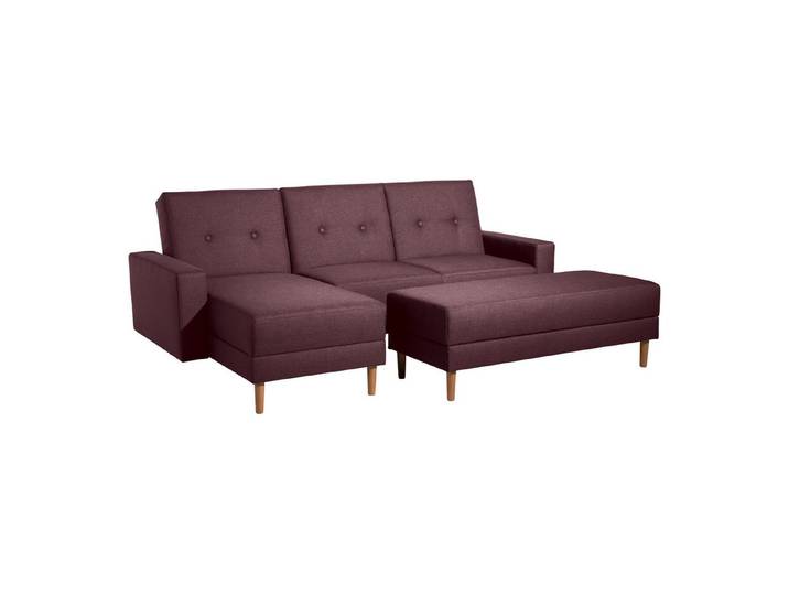 Max Winzer® Ecksofa Just Cool, Funktionssofa mit Hocker