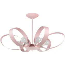 Kronleuchter Serena Pink max. 6 Watt